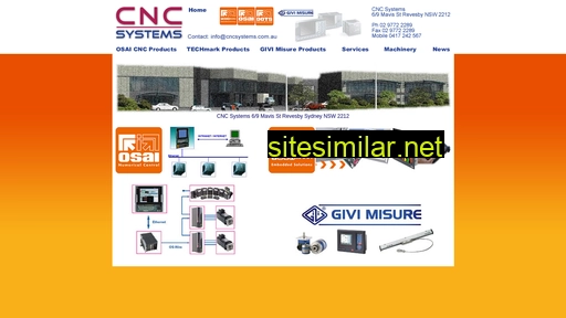 Cncsystems similar sites