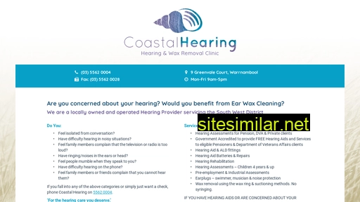 coastalhearing.com.au alternative sites