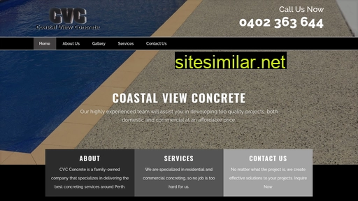 coastalviewconcrete.com.au alternative sites