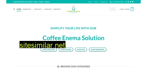 coffeeenemasolution.com.au alternative sites