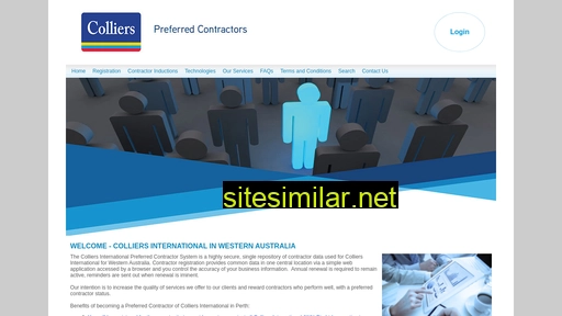 collierspreferredcontractors.com.au alternative sites