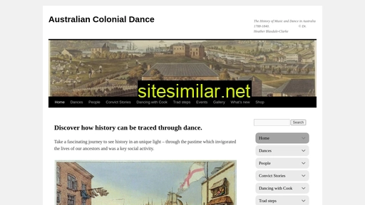 Colonialdance similar sites