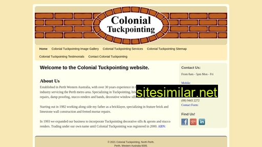 colonialtuckpointing.com.au alternative sites