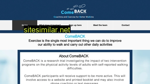 comebacktrial.org.au alternative sites
