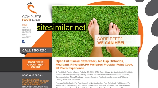 Completefoothealth similar sites