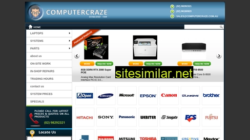 computercraze.com.au alternative sites