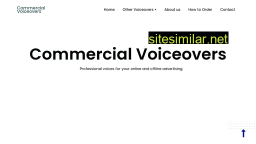 Commercialvoiceovers similar sites