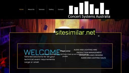 concertsystems.com.au alternative sites