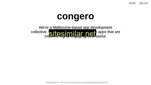 Congero similar sites