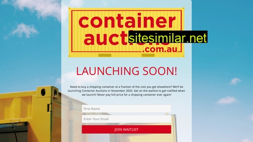 containerauctions.com.au alternative sites