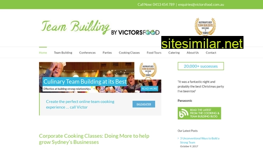 cookingteambuilding.com.au alternative sites