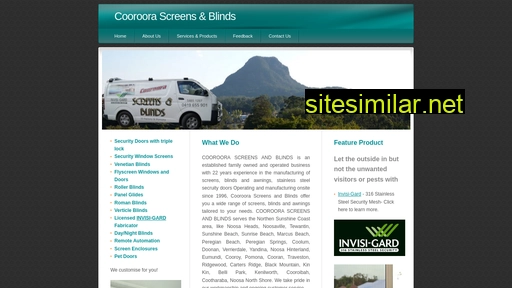 cooroorascreensandblinds.com.au alternative sites