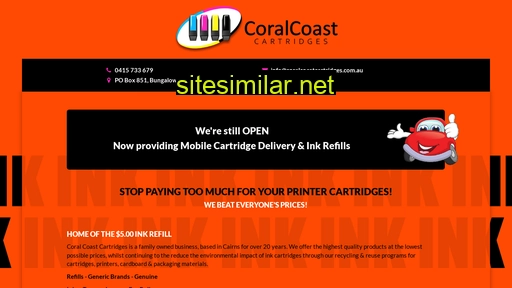 coralcoastcartridges.com.au alternative sites