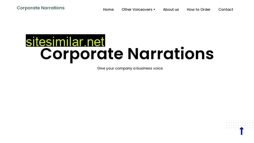 corporatenarrations.com.au alternative sites