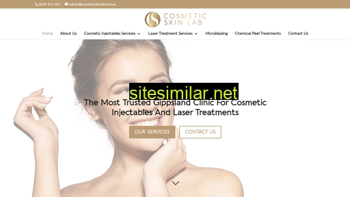 cosmeticskinlab.com.au alternative sites