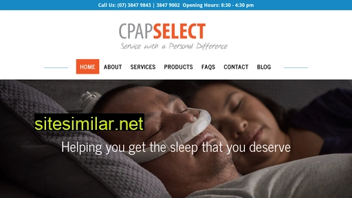 cpapselect.net.au alternative sites