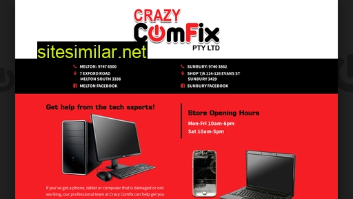 crazycomfix.com.au alternative sites