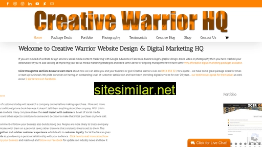 creativewarrior.com.au alternative sites