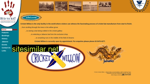 cricketwillow.com.au alternative sites