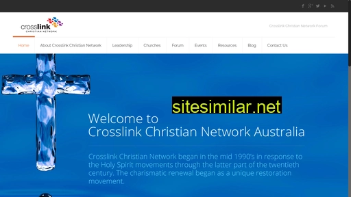 Crosslinknetwork similar sites