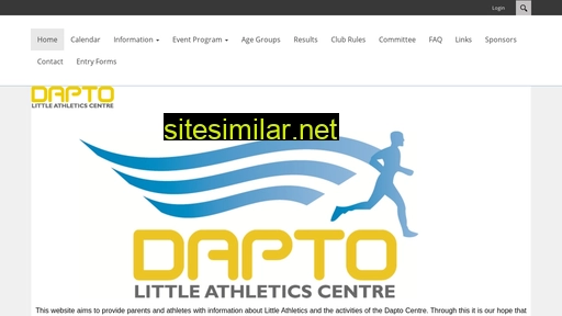 daptolittleathletics.org.au alternative sites