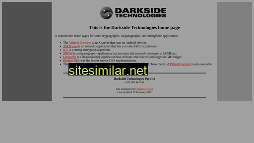 darkside.com.au alternative sites