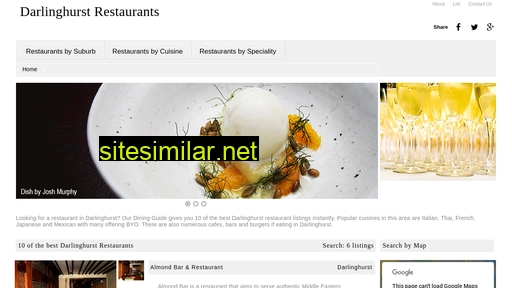 darlinghurstrestaurants.com.au alternative sites