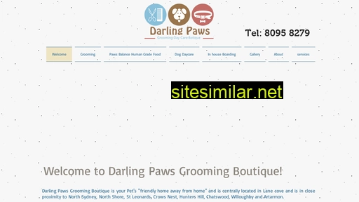 darlingpaws.com.au alternative sites