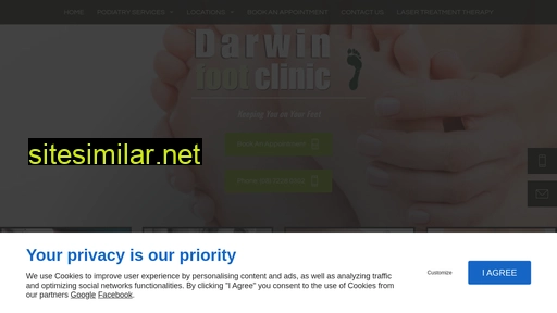 darwinfootclinic.com.au alternative sites