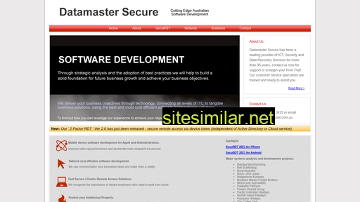 datamaster.net.au alternative sites