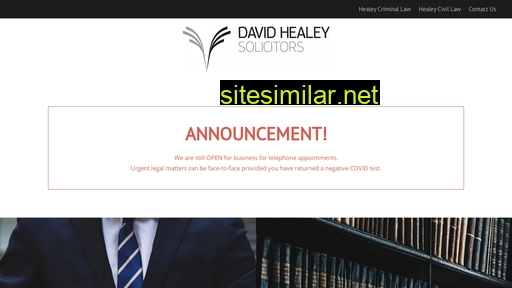 Davidhealeysolicitors similar sites