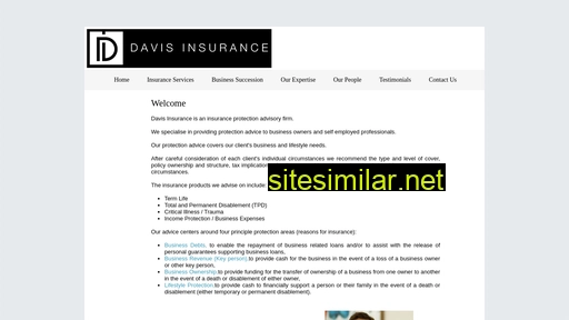 davisinsurance.com.au alternative sites