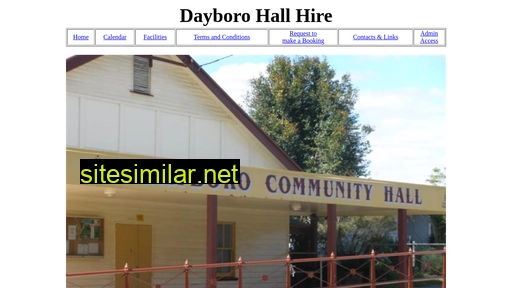 dayborohall.com.au alternative sites