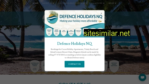 defenceholidaysnq.com.au alternative sites