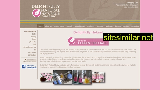 delightfullynatural.com.au alternative sites