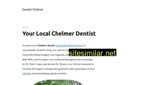 dentistchelmer.com.au alternative sites