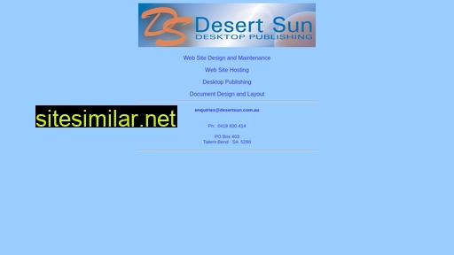 desertsun.com.au alternative sites