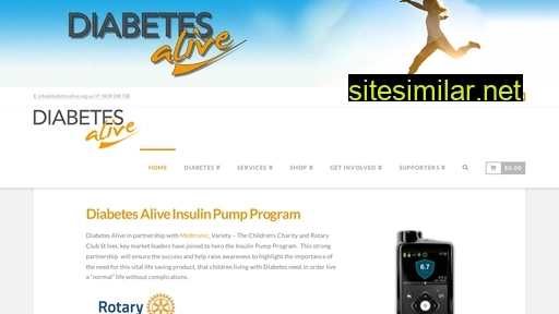 diabetesalive.org.au alternative sites