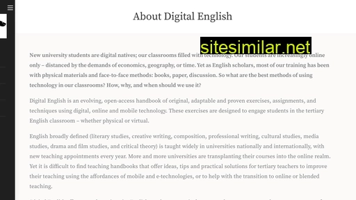 digitalenglish.com.au alternative sites