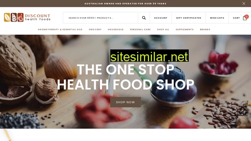 discounthealthfoods.com.au alternative sites