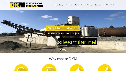 Dkmelectricalandcivil similar sites