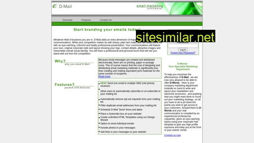 Dmailpro similar sites