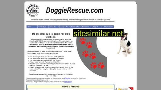 doggierescue.com.au alternative sites
