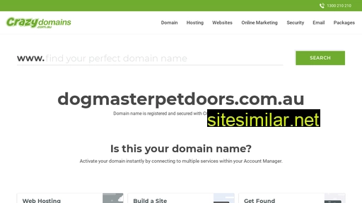 dogmasterpetdoors.com.au alternative sites