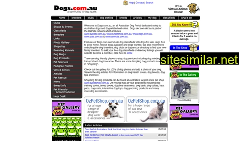 dogshows.com.au alternative sites