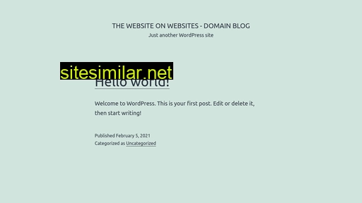 Domainblog similar sites