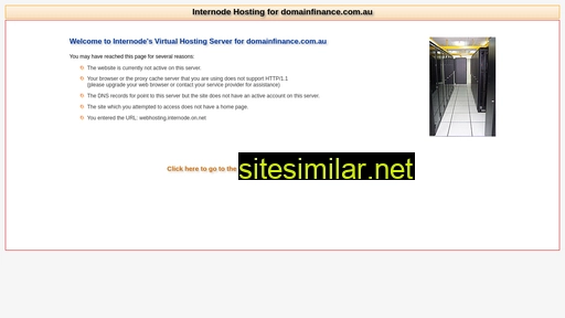 domainfinance.com.au alternative sites