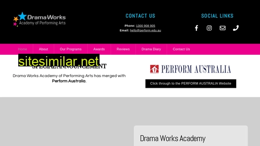 dramaworks.net.au alternative sites