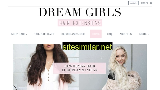Dreamgirlshairextensions similar sites