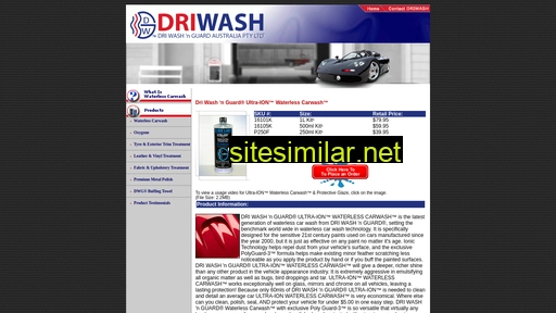 driwash.com.au alternative sites